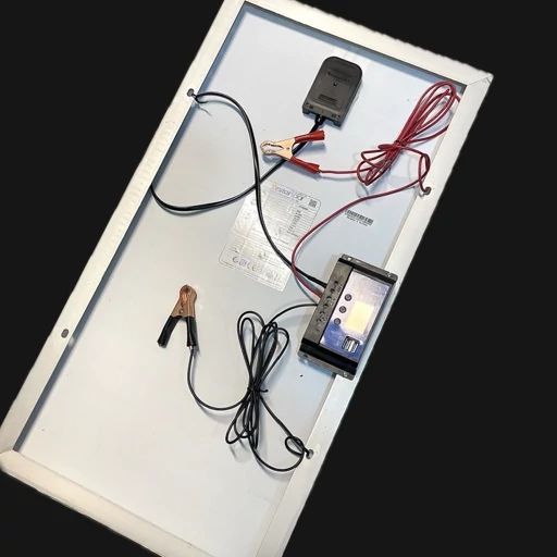 شارژر باتری ماشین و موتور خورشیدی