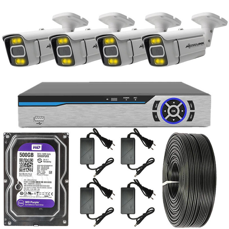 سیستم امنیتی مدل اکسس لینک PACK 4 HD