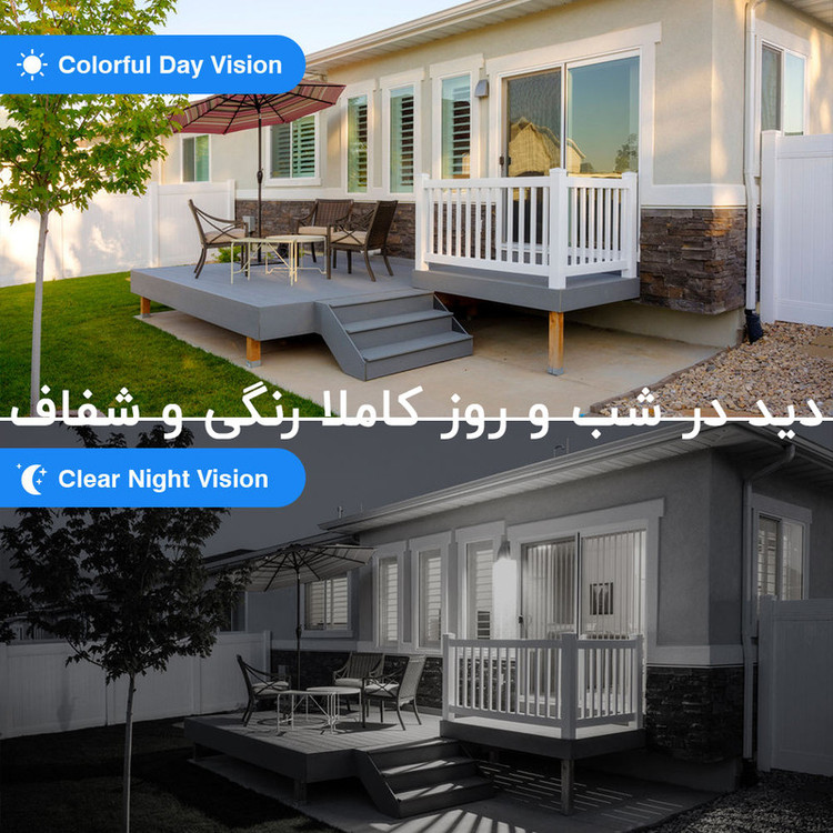 سیستم امنیتی CAMERA PACK 7 - AXESSLINK مجموعه 7 عددی