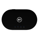 مودم 4.5G قابل حمل آلکاتل مدل BT71 با تکنولوژی Cat6 و Cat7، سرعت دانلود تا 300Mbps، پشتیبانی همزمان از 20 کاربر، وایفای دو بانده 2.4GHz و 5GHz، استاندارد IEEE 802.11b/g/n/ac، باتری با شارژدهی 7 تا 8 ساعت و قابلیت ارسال SMS