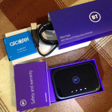 مودم قابل حمل آلکاتل مدل BT70 با پشتیبانی از 4.5G Cat7، سرعت دانلود تا 300Mbps و آپلود تا 100Mbps، وایفای دو بانده 2.4GHz و 5GHz با استاندارد 802.11a/b/g/n/ac، شارژدهی باتری تا 8 ساعت و اتصال همزمان 20 کاربر