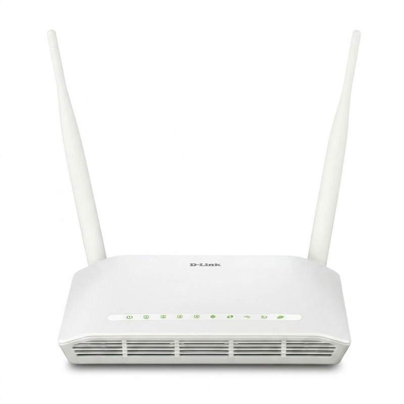 مودم روتر ADSL2 Plus بی‌سیم N300 دی-لینک مدل DSL-2750U