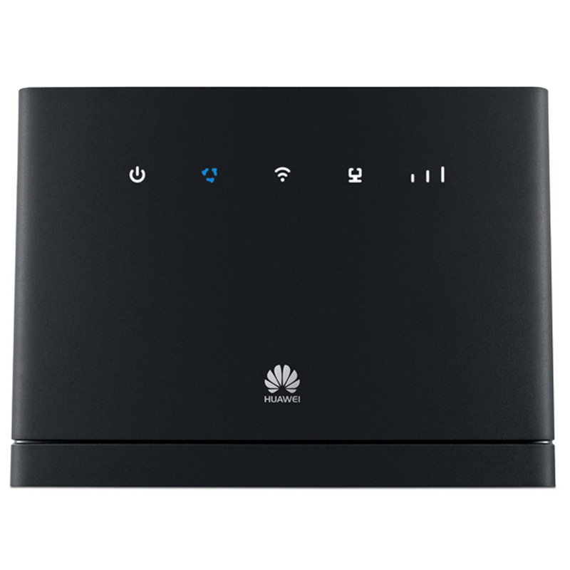 مودم‌روتر بی سیم 4G LTE Cat4 خانگی هوآوی مدل LTE CPE B315، نصب سیم‌کارت، سرعت دانلود تا 150 مگابیت بر ثانیه و آپلود تا 50 مگابیت بر ثانیه، اتصال هم‌زمان 32 کاربر، دارای 3 پورت LAN و 1 پورت WAN/LAN، پورت USB و RJ-11 تلفن، امکان نصب 2 آنتن با کانکتور SMA