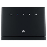 مودمروتر بی سیم 4G LTE Cat4 خانگی هوآوی مدل LTE CPE B315، نصب سیمکارت، سرعت دانلود تا 150 مگابیت بر ثانیه و آپلود تا 50 مگابیت بر ثانیه، اتصال همزمان 32 کاربر، دارای 3 پورت LAN و 1 پورت WAN/LAN، پورت USB و RJ-11 تلفن، امکان نصب 2 آنتن با کانکتور SMA