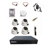 پکیج دوربین مداربسته 4 عدد دام مدل DN-842-X33