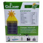 پنل خورشیدی 8 وات سی سی لمپ مدل CL-690